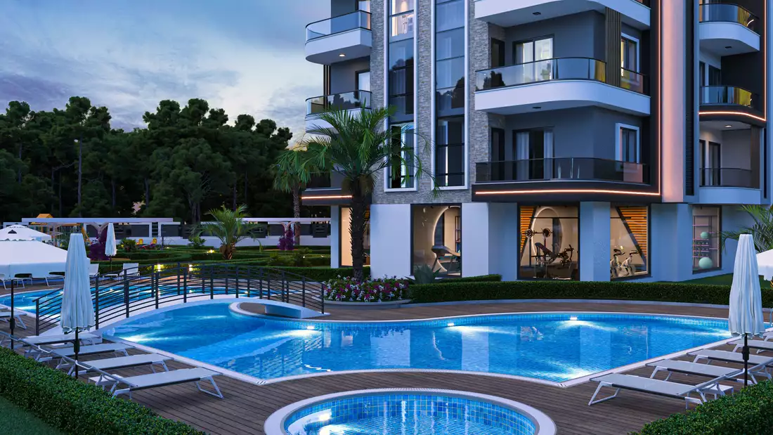 Квартира 56м² в Турции, Авсаллар. Стоимостью 145000€ аренда фото-24