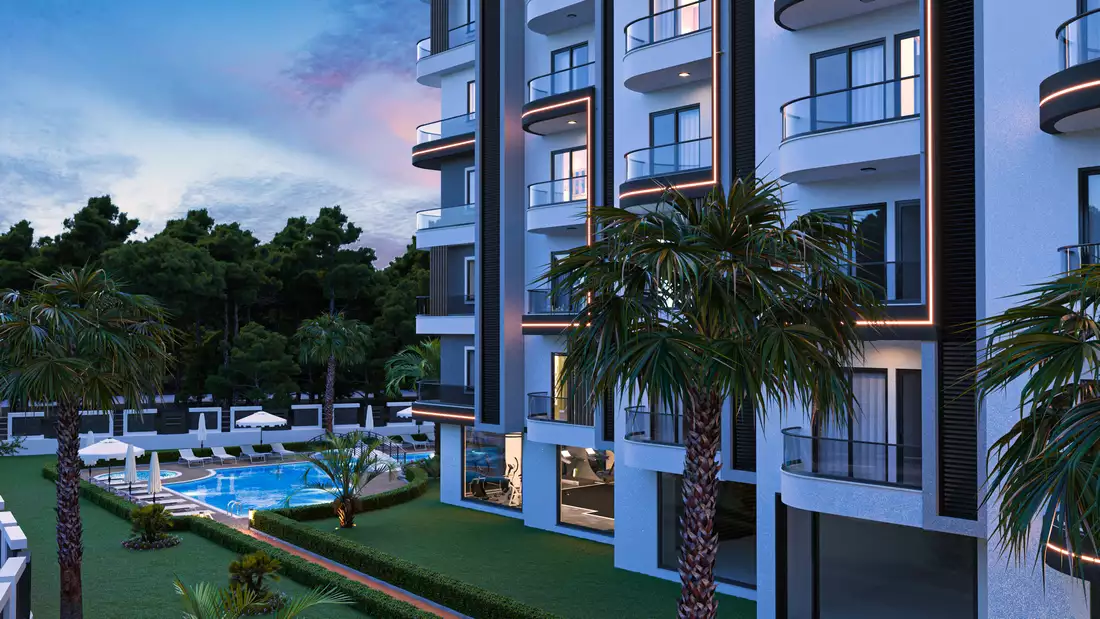 Квартира 56м² в Турции, Авсаллар. Стоимостью 145000€ аренда фото-25