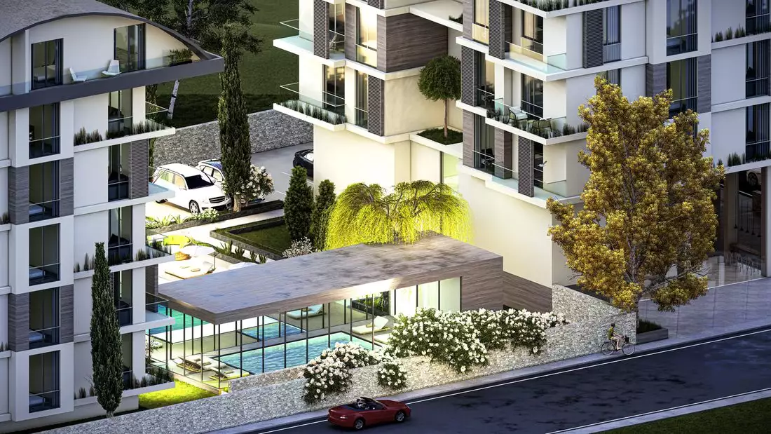 Квартира 56м² в Турции, Каргыджак. Стоимостью 132000€ аренда фото-3