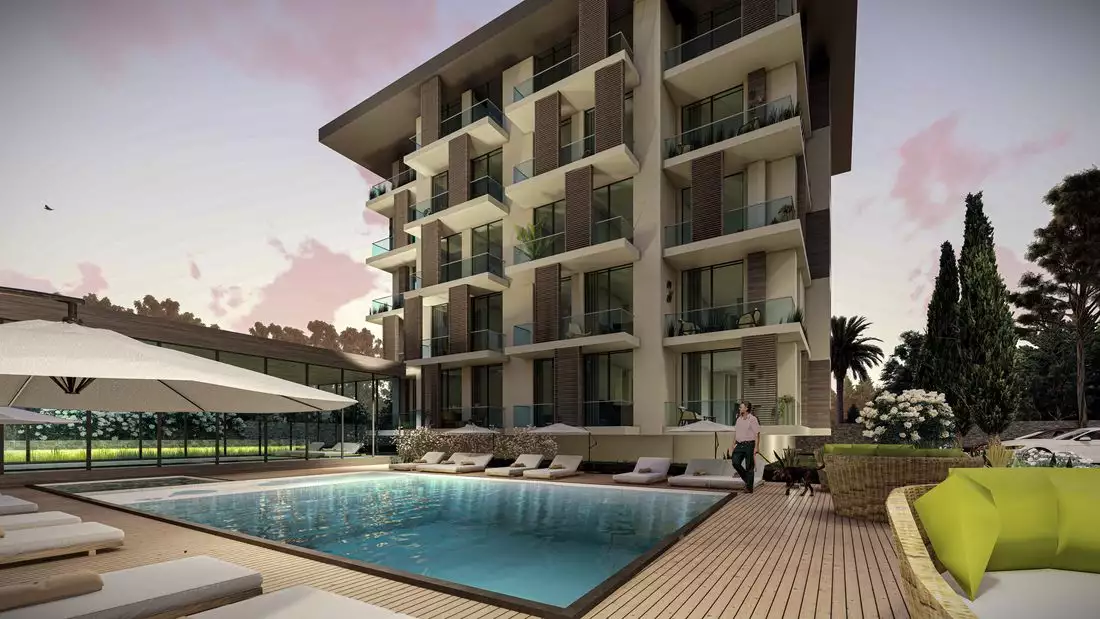 Квартира 56м² в Турции, Каргыджак. Стоимостью 132000€ аренда фото-12