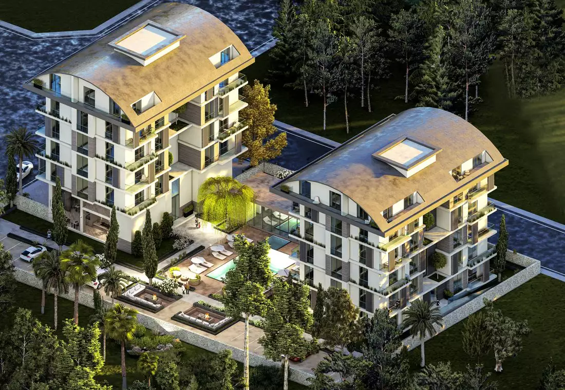 Квартира 56м² в Турции, Каргыджак. Стоимостью 132000€ аренда фото-13
