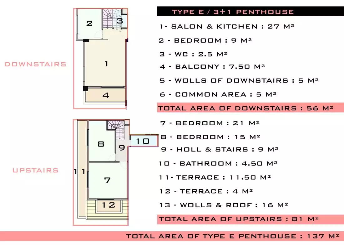 Квартира 56м² в Турции, Каргыджак. Стоимостью 132000€ аренда фото-31