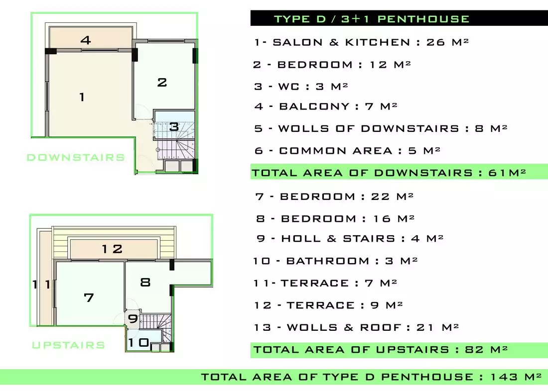 Квартира 56м² в Турции, Каргыджак. Стоимостью 132000€ аренда фото-32