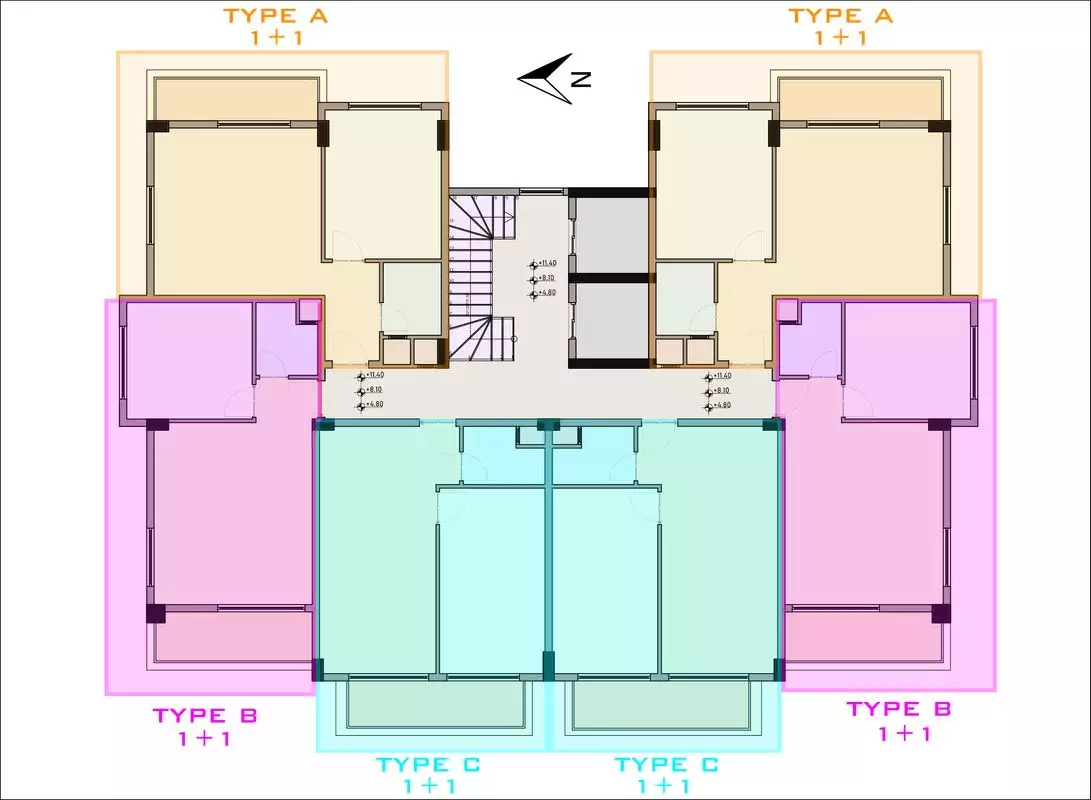 Квартира 56м² в Турции, Каргыджак. Стоимостью 132000€ аренда фото-38