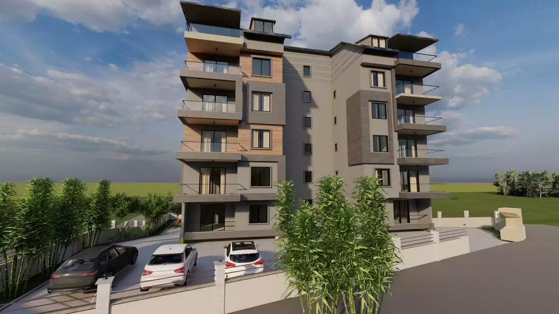 Квартира 51м² в Турции, Газипаша. Стоимостью 95000€ аренда фото-2
