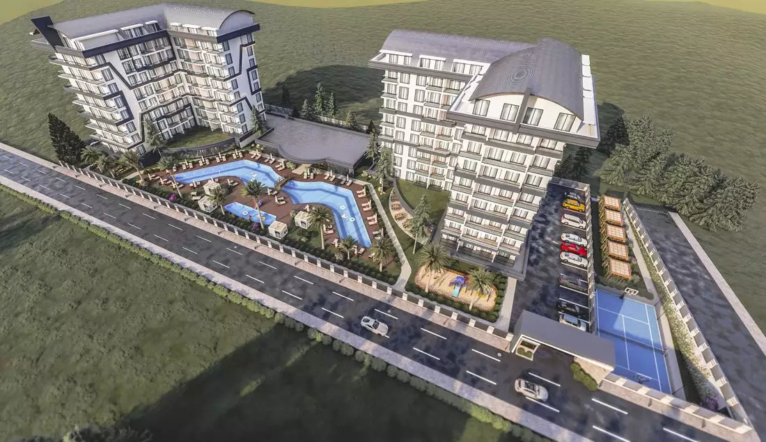 Квартира 60м² в Турции, Паяллар. Стоимостью 110000€ аренда фото-14