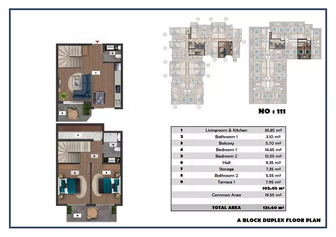Квартира 60м² в Турции, Паяллар. Стоимостью 110000€ аренда фото-38