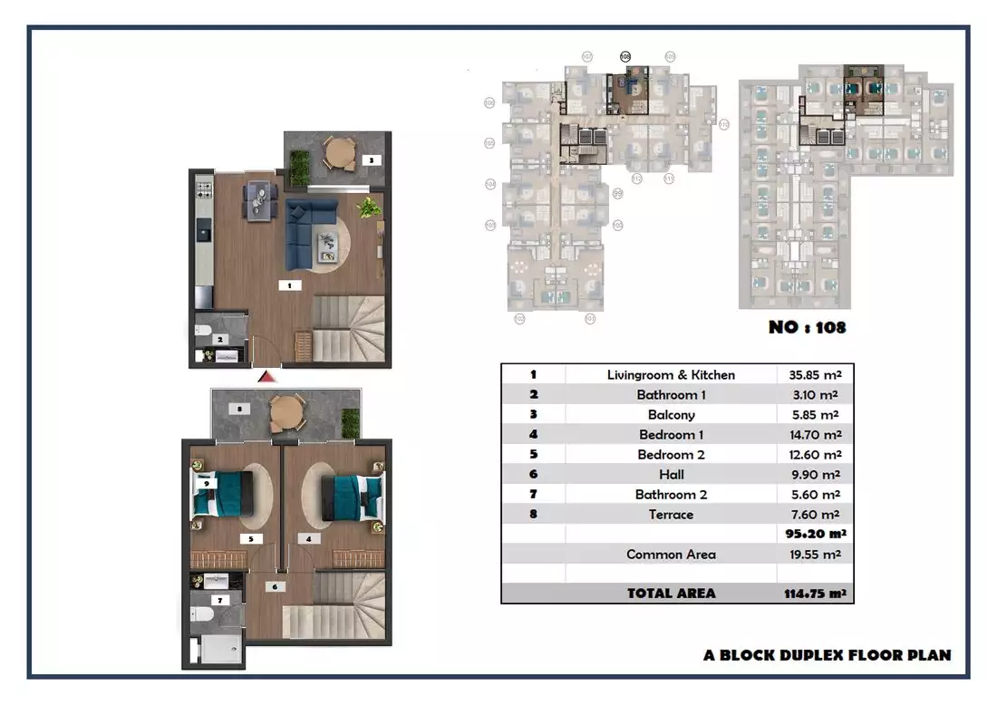 Квартира 60м² в Турции, Паяллар. Стоимостью 110000€ аренда фото-41