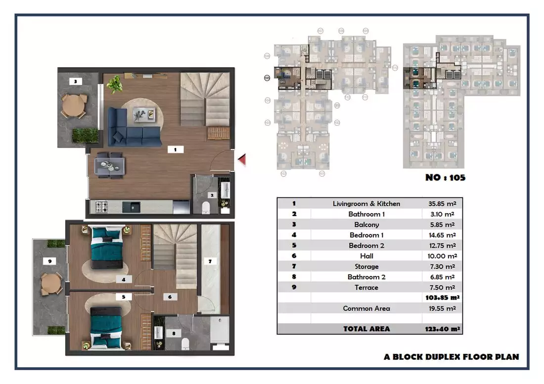 Квартира 60м² в Турции, Паяллар. Стоимостью 110000€ аренда фото-44
