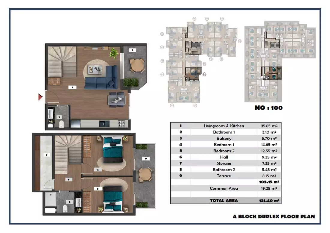 Квартира 60м² в Турции, Паяллар. Стоимостью 110000€ аренда фото-54
