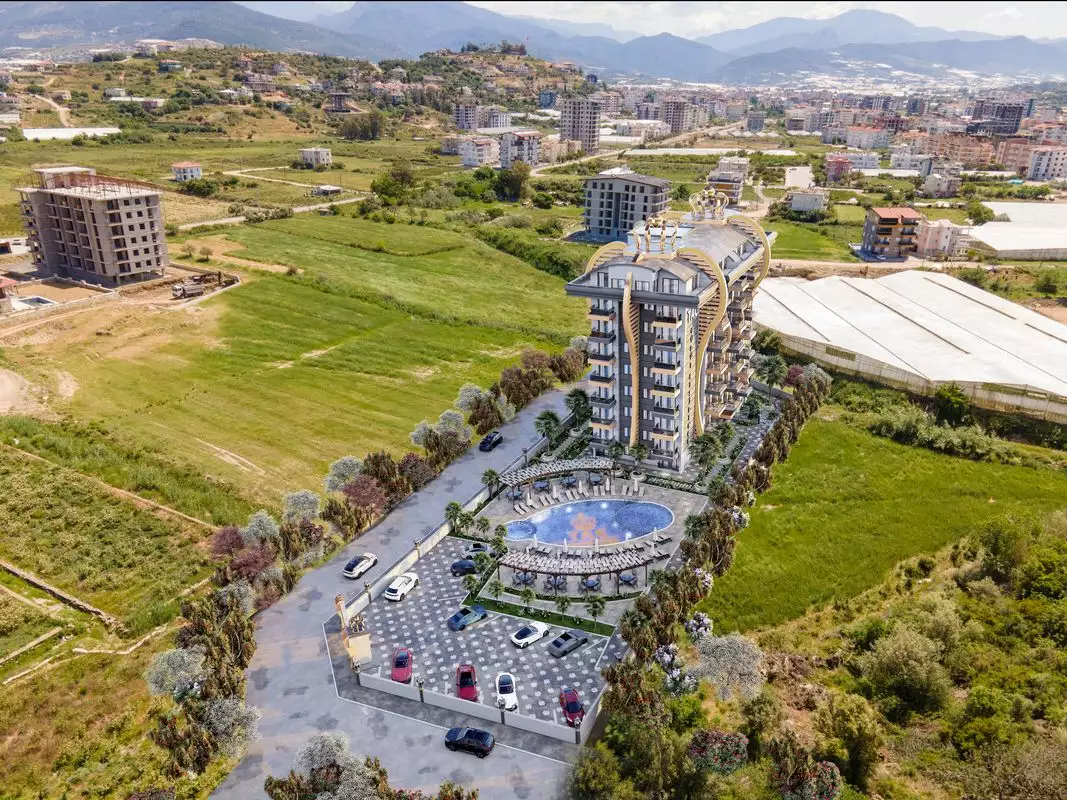Квартира 46м² в Турции, Газипаша. Стоимостью 118100€ аренда фото-12