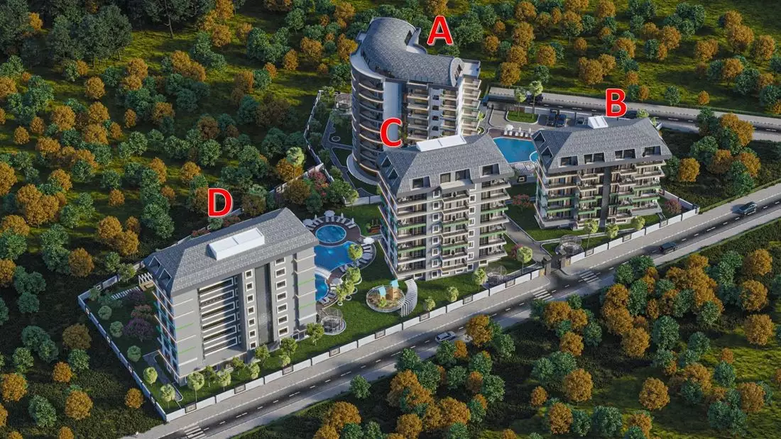Квартира 111м² в Турции, Авсаллар. Стоимостью 155750€ аренда фото-17