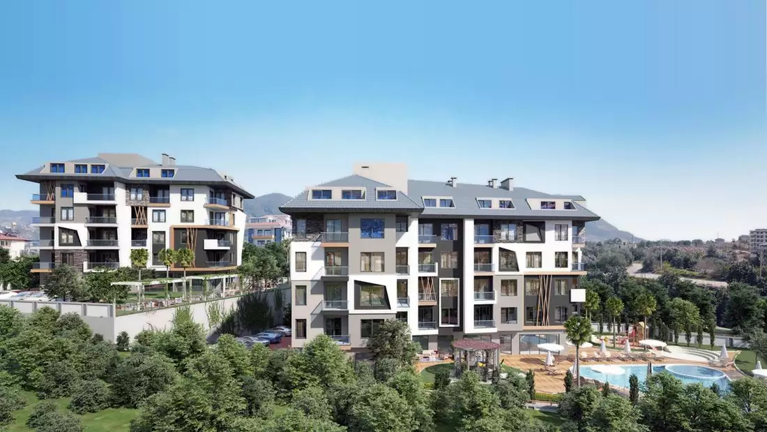 Квартира 54м² в Турции, Алания. Стоимостью 130000€ аренда фото-1