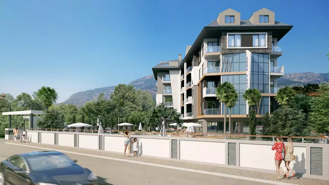 Квартира 54м² в Турции, Алания. Стоимостью 130000€ аренда фото-2