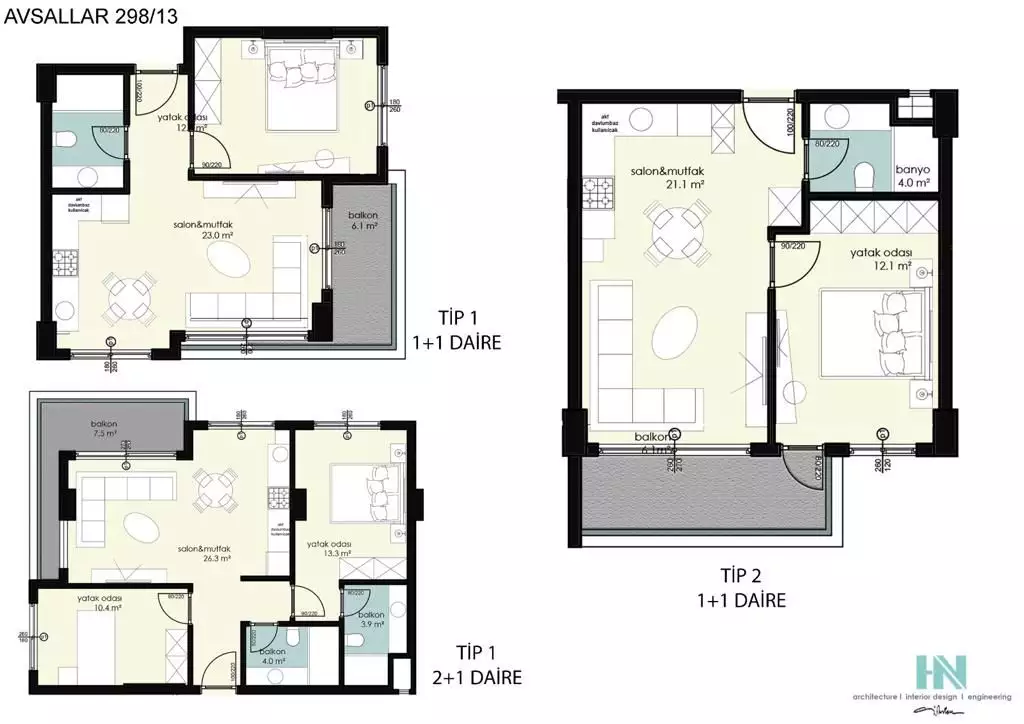 Квартира 47м² в Турции, Авсаллар. Стоимостью 95000€ аренда фото-40