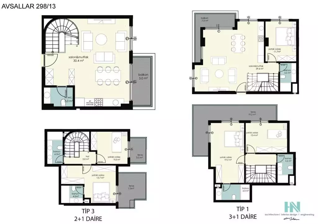 Квартира 47м² в Турции, Авсаллар. Стоимостью 95000€ аренда фото-46