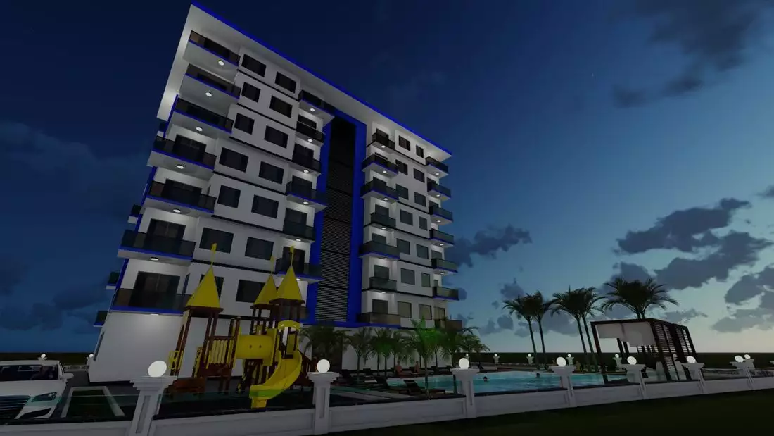 Квартира 44м² в Турции, Авсаллар. Стоимостью 111000€ аренда фото-3