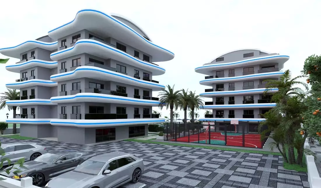 Квартира 47м² в Турции, Авсаллар. Стоимостью 118000€ аренда фото-1