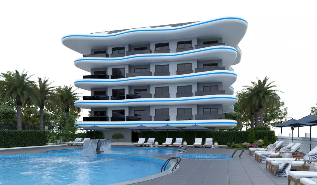 Квартира 47м² в Турции, Авсаллар. Стоимостью 118000€ аренда фото-3