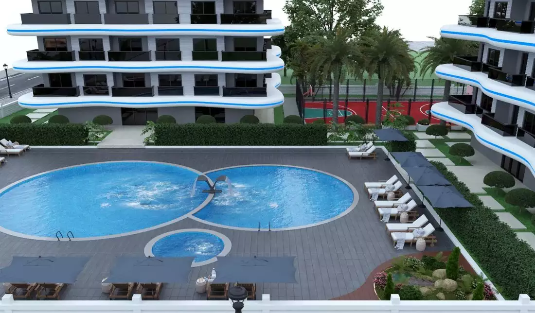 Квартира 47м² в Турции, Авсаллар. Стоимостью 118000€ аренда фото-8