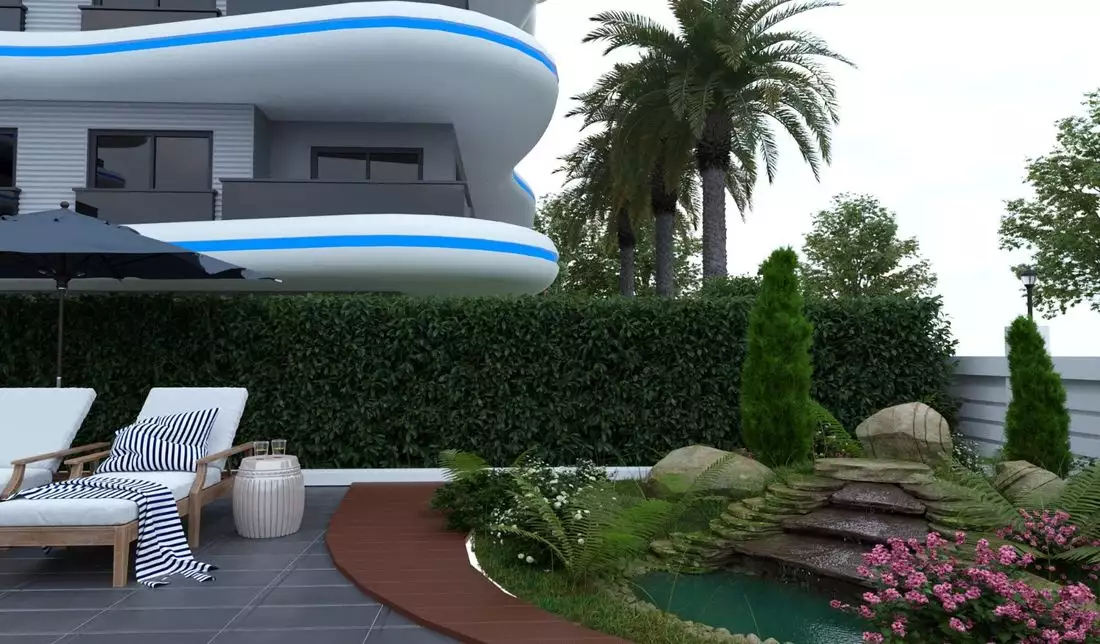 Квартира 47м² в Турции, Авсаллар. Стоимостью 118000€ аренда фото-10