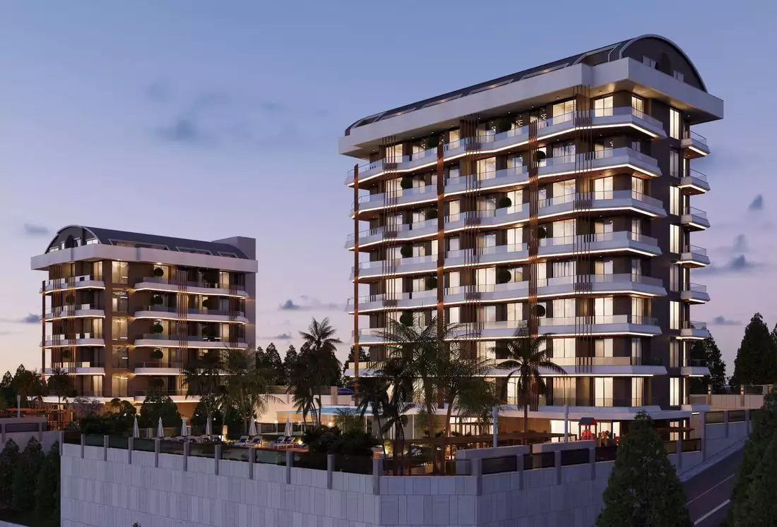 Квартира 47м² в Турции, Демирташ. Стоимостью 103500€ аренда фото-1