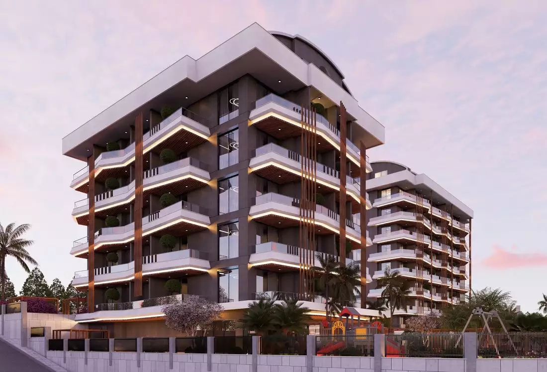 Квартира 47м² в Турции, Демирташ. Стоимостью 103500€ аренда фото-2