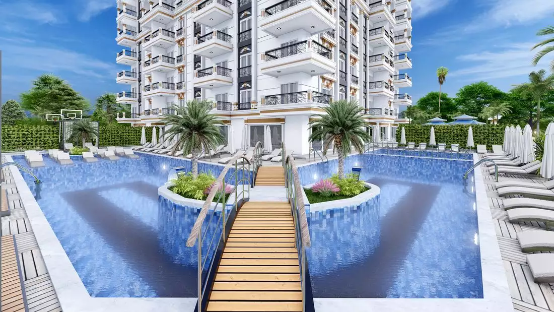 Квартира 58м² в Турции, Авсаллар. Стоимостью 90000€ аренда фото-3