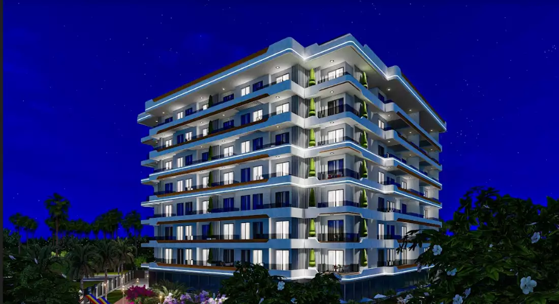 Квартира 51м² в Турции, Газипаша. Стоимостью 119000€ аренда фото-3