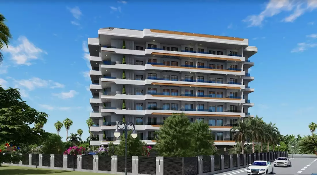 Квартира 51м² в Турции, Газипаша. Стоимостью 119000€ аренда фото-4