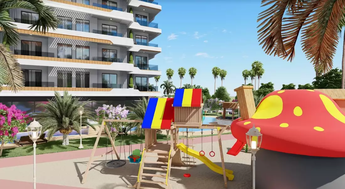 Квартира 51м² в Турции, Газипаша. Стоимостью 119000€ аренда фото-6