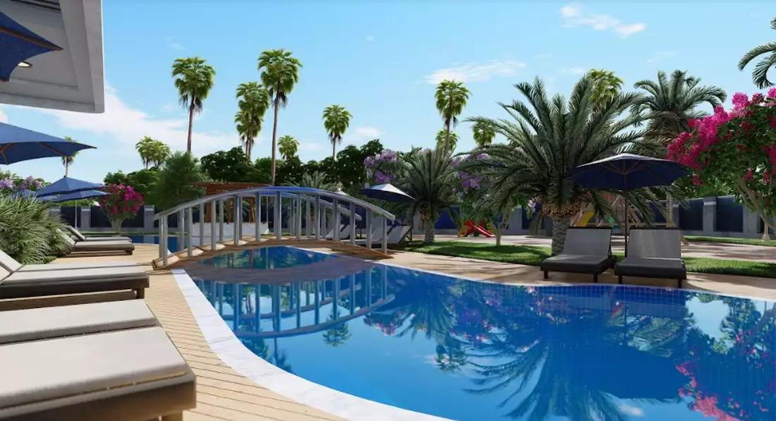 Квартира 51м² в Турции, Газипаша. Стоимостью 119000€ аренда фото-11