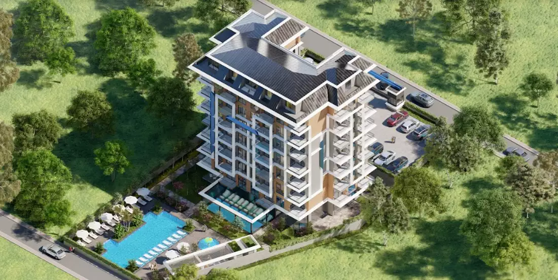 Квартира 46м² в Турции, Авсаллар. Стоимостью 94375€ аренда фото-4