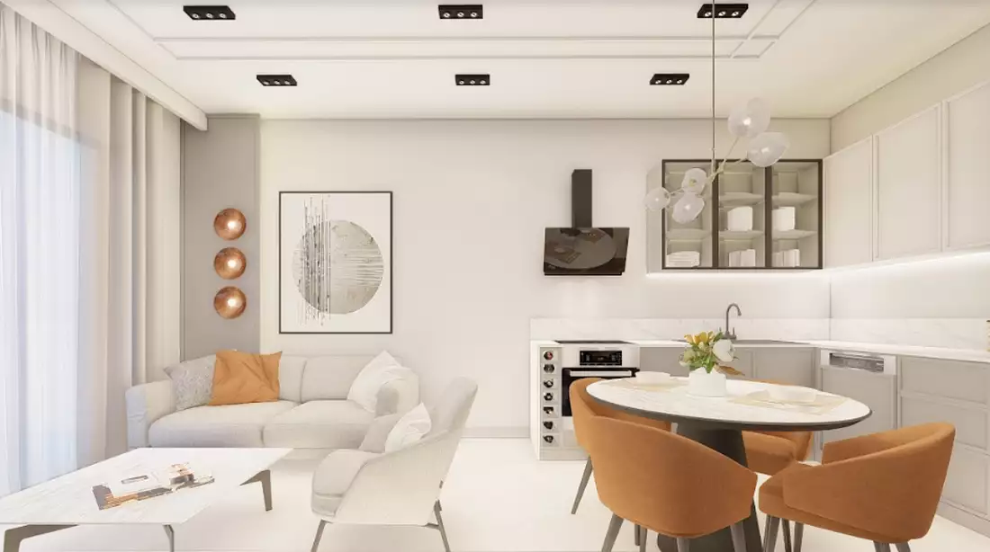 Квартира 46м² в Турции, Авсаллар. Стоимостью 94375€ аренда фото-13