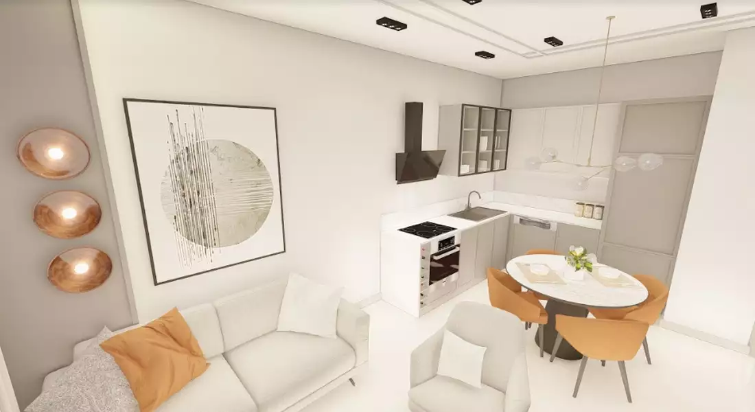 Квартира 46м² в Турции, Авсаллар. Стоимостью 94375€ аренда фото-14
