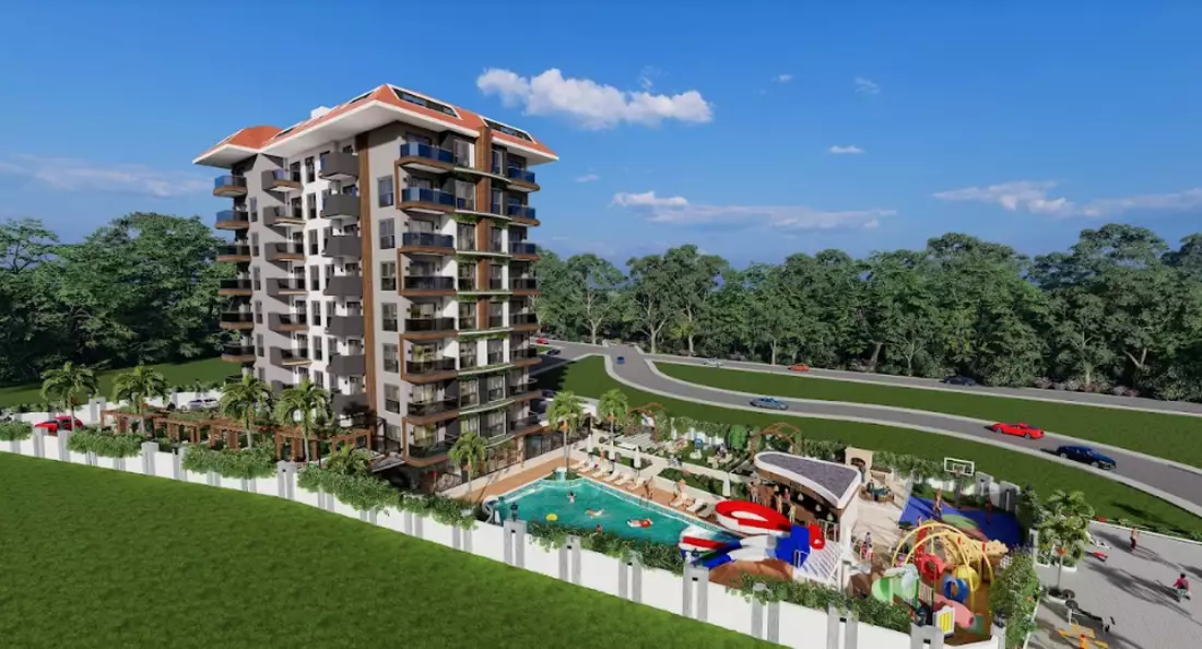 Квартира 49м² в Турции, Паяллар. Стоимостью 103950€ аренда фото-2