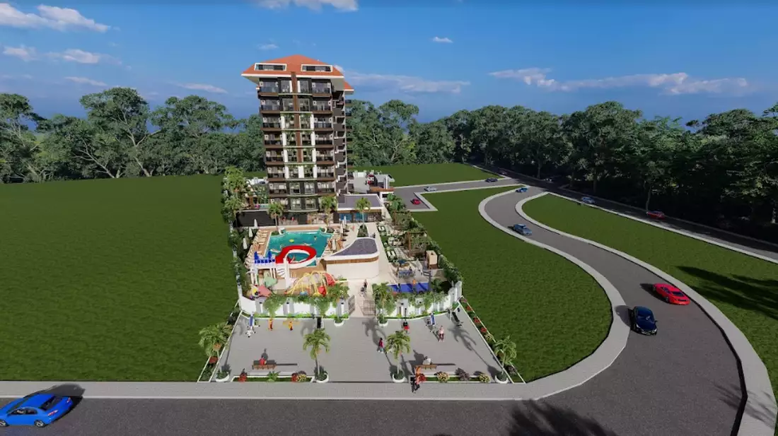 Квартира 49м² в Турции, Паяллар. Стоимостью 103950€ аренда фото-3
