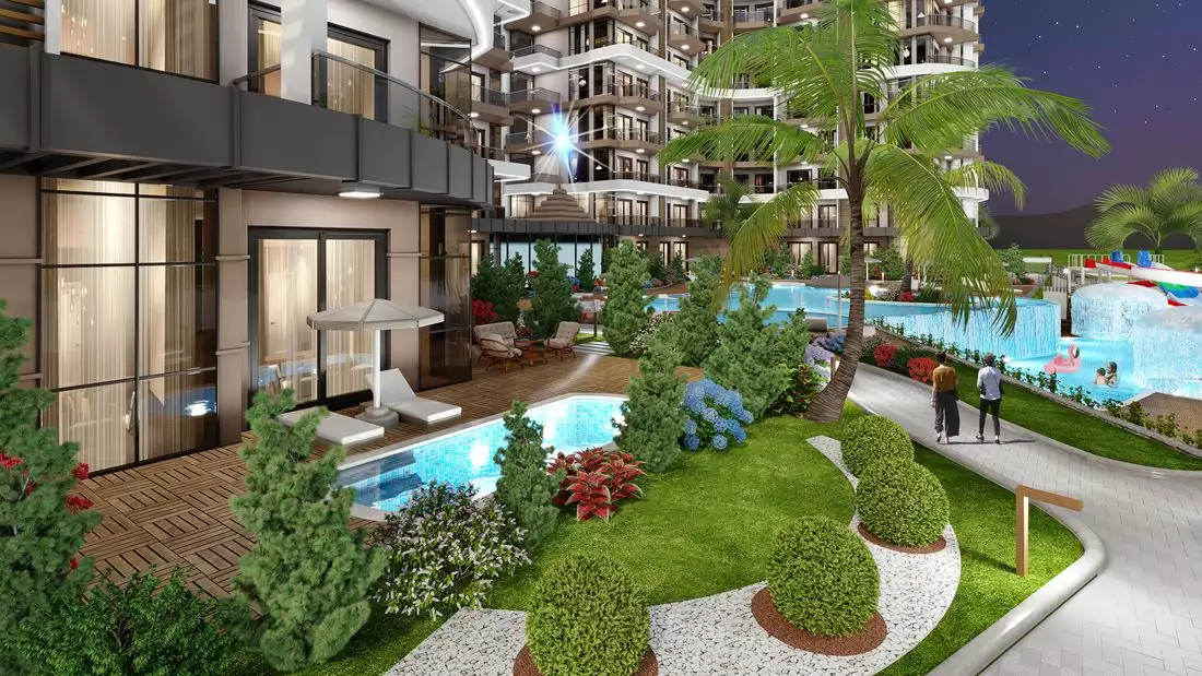 Квартира 50м² в Турции, Паяллар. Стоимостью 130750€ аренда фото-5