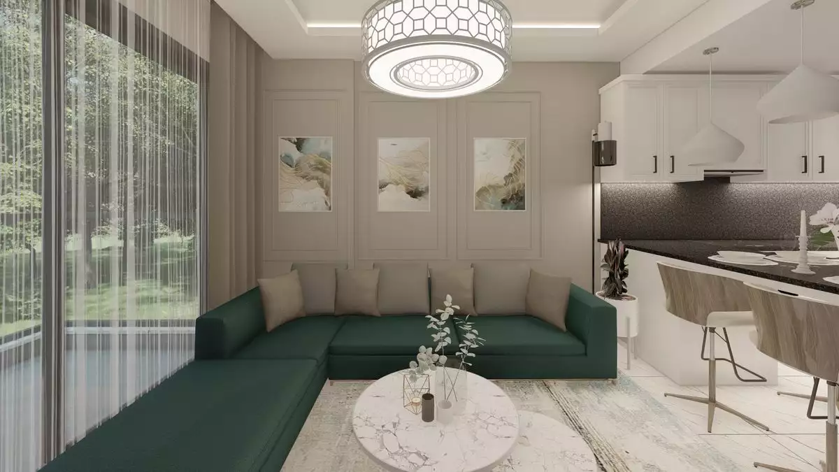 Квартира 133м² в Турции, Каргыджак. Стоимостью 115000€ аренда фото-14