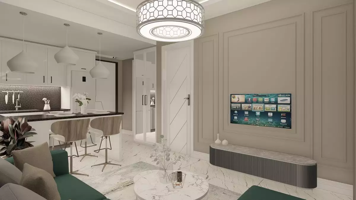Квартира 133м² в Турции, Каргыджак. Стоимостью 115000€ аренда фото-17