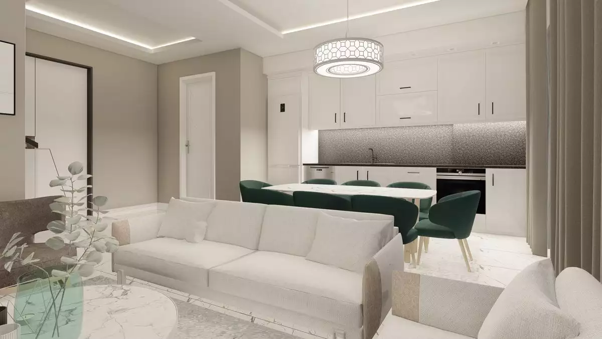 Квартира 133м² в Турции, Каргыджак. Стоимостью 115000€ аренда фото-22
