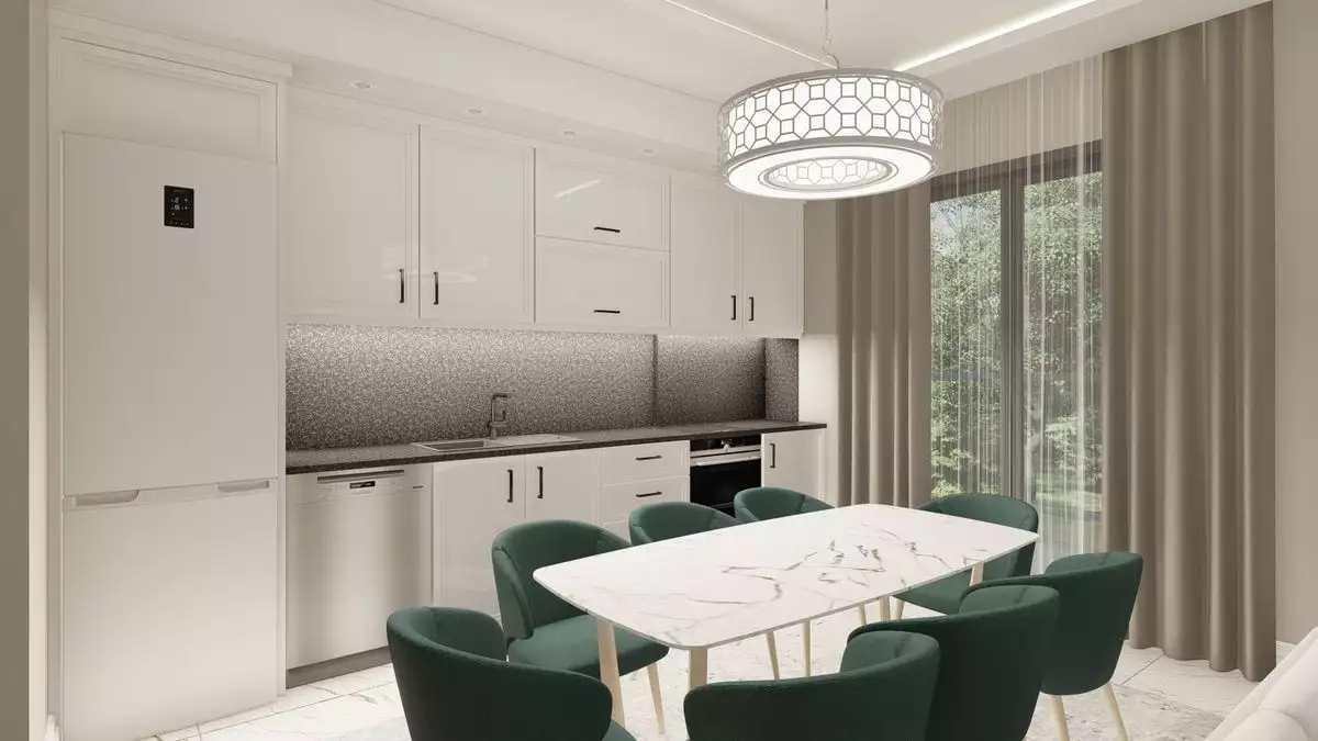 Квартира 133м² в Турции, Каргыджак. Стоимостью 115000€ аренда фото-23