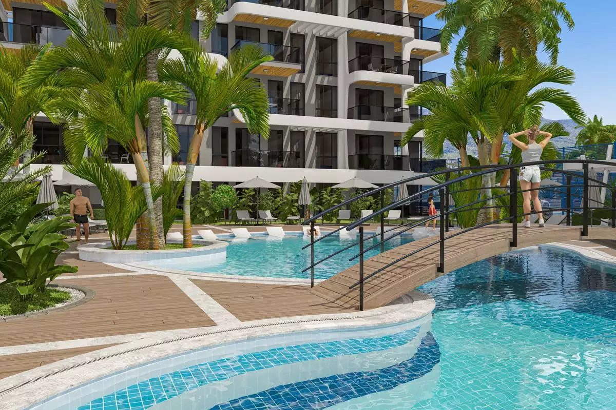 Квартира 58м² в Турции, Тосмур. Стоимостью 265500€ аренда фото-6