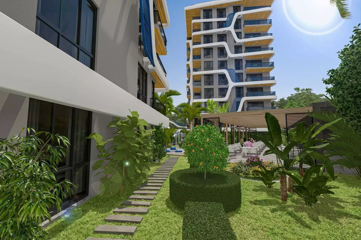 Квартира 58м² в Турции, Тосмур. Стоимостью 265500€ аренда фото-9
