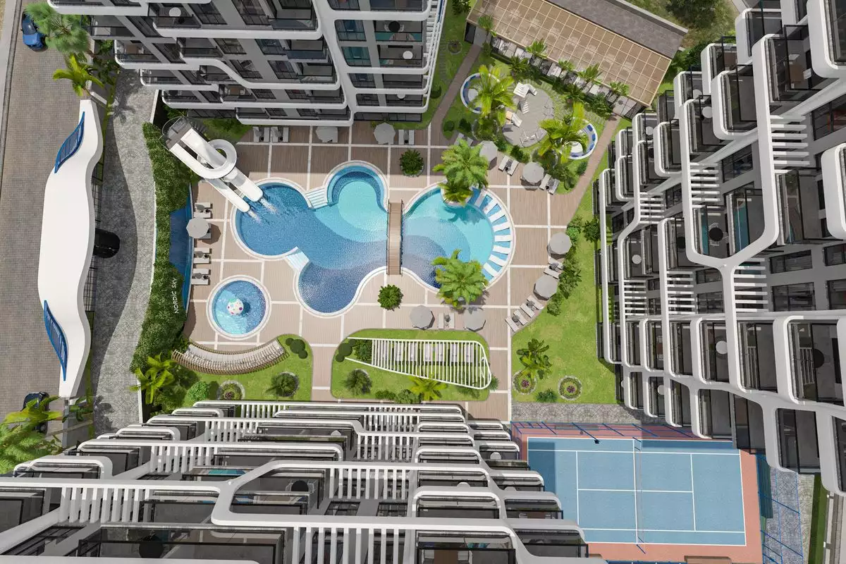 Квартира 58м² в Турции, Тосмур. Стоимостью 265500€ аренда фото-10