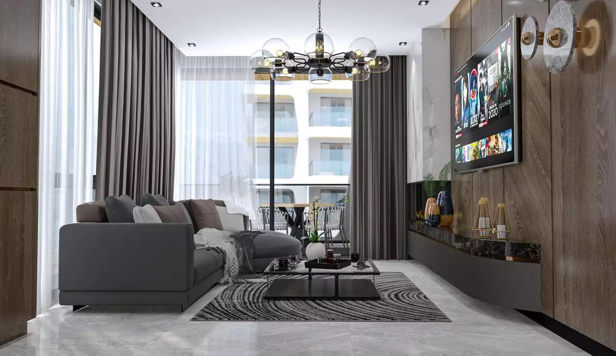 Квартира 58м² в Турции, Тосмур. Стоимостью 265500€ аренда фото-37
