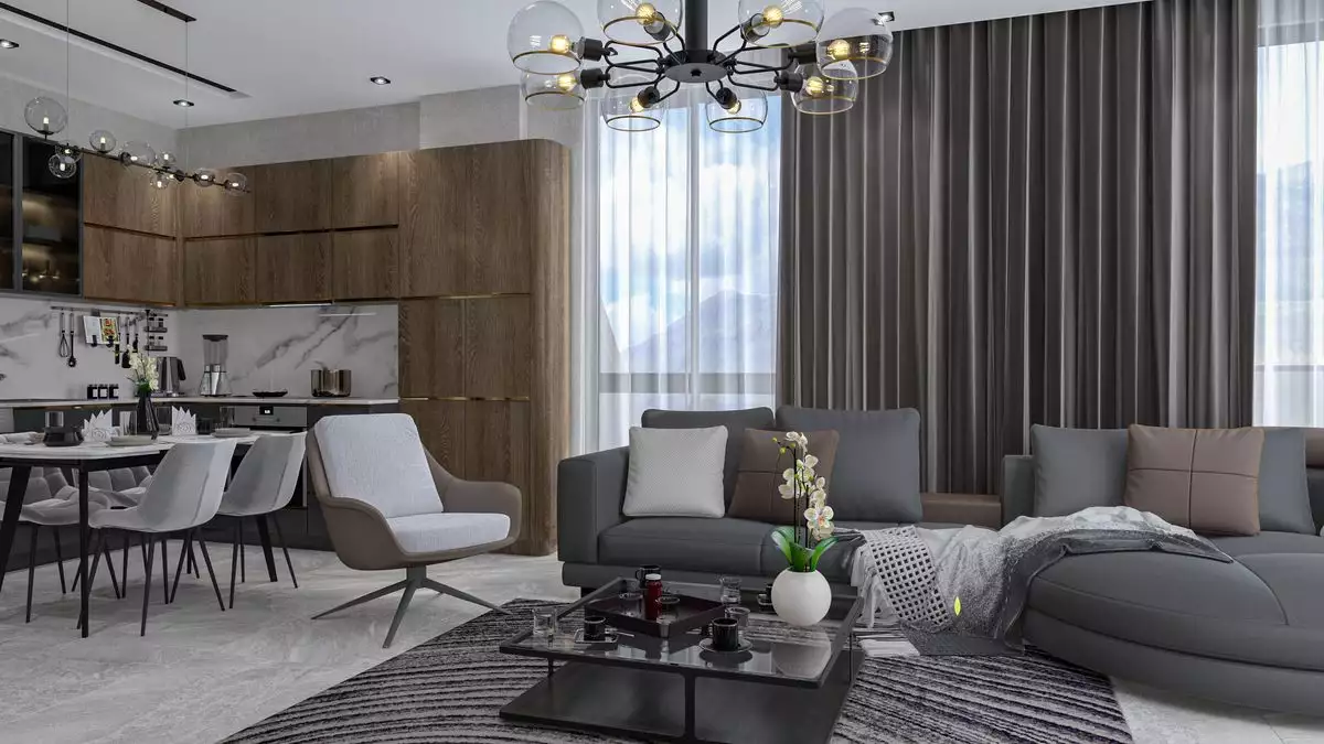 Квартира 58м² в Турции, Тосмур. Стоимостью 265500€ аренда фото-38