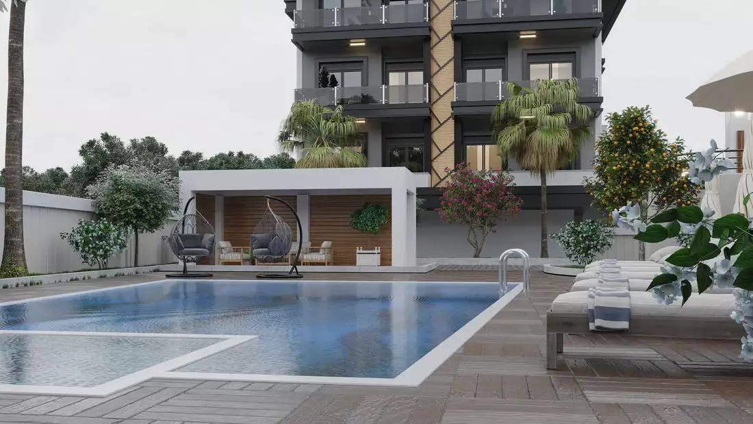 Квартира 55м² в Турции, Кестель. Стоимостью 100000€ аренда фото-7