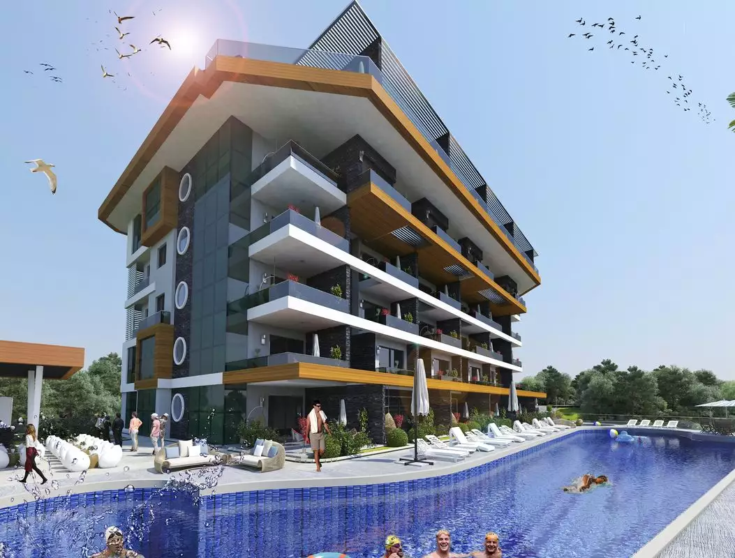 Квартира 63м² в Турции, Кестель. Стоимостью 275000€ аренда фото-1