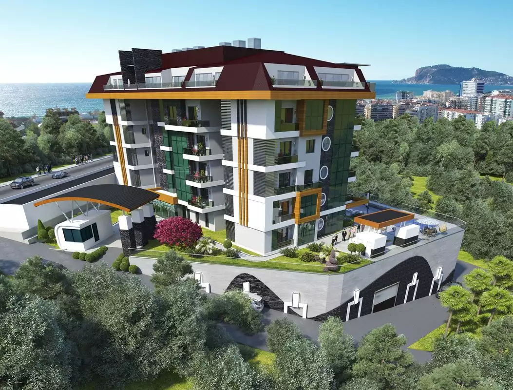 Квартира 63м² в Турции, Кестель. Стоимостью 275000€ аренда фото-32